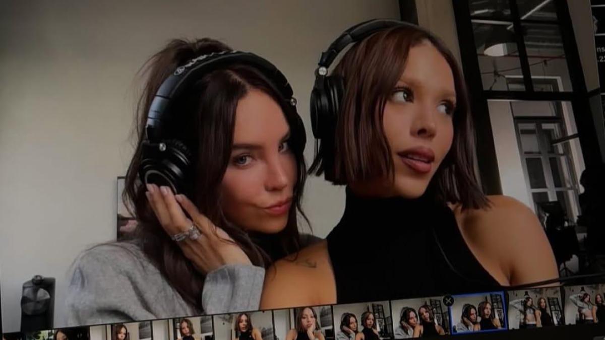 <![CDATA[¡Del karaoke al estudio! Danna y Belinda encienden las redes en su paso por España]]>