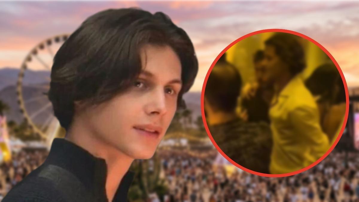 <![CDATA[Captan a hijo de Aracely Arámbula y Luis Miguel disfrutando del festival Coachella | VIDEO]]>