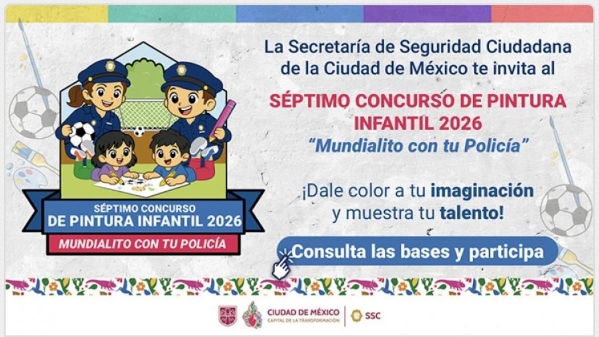 <![CDATA[Mundialito con tu Policía: abren certamen artístico para niñas y niños]]>