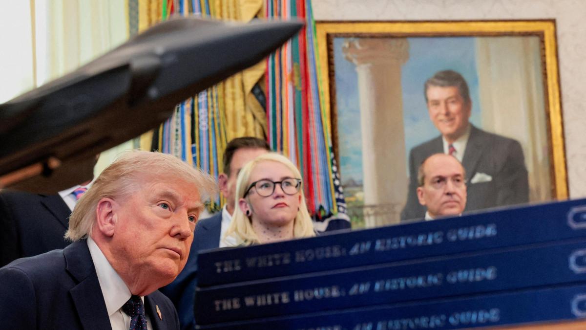 <![CDATA[Donald Trump asegura que no atacará a Irán con un arma nuclear]]>