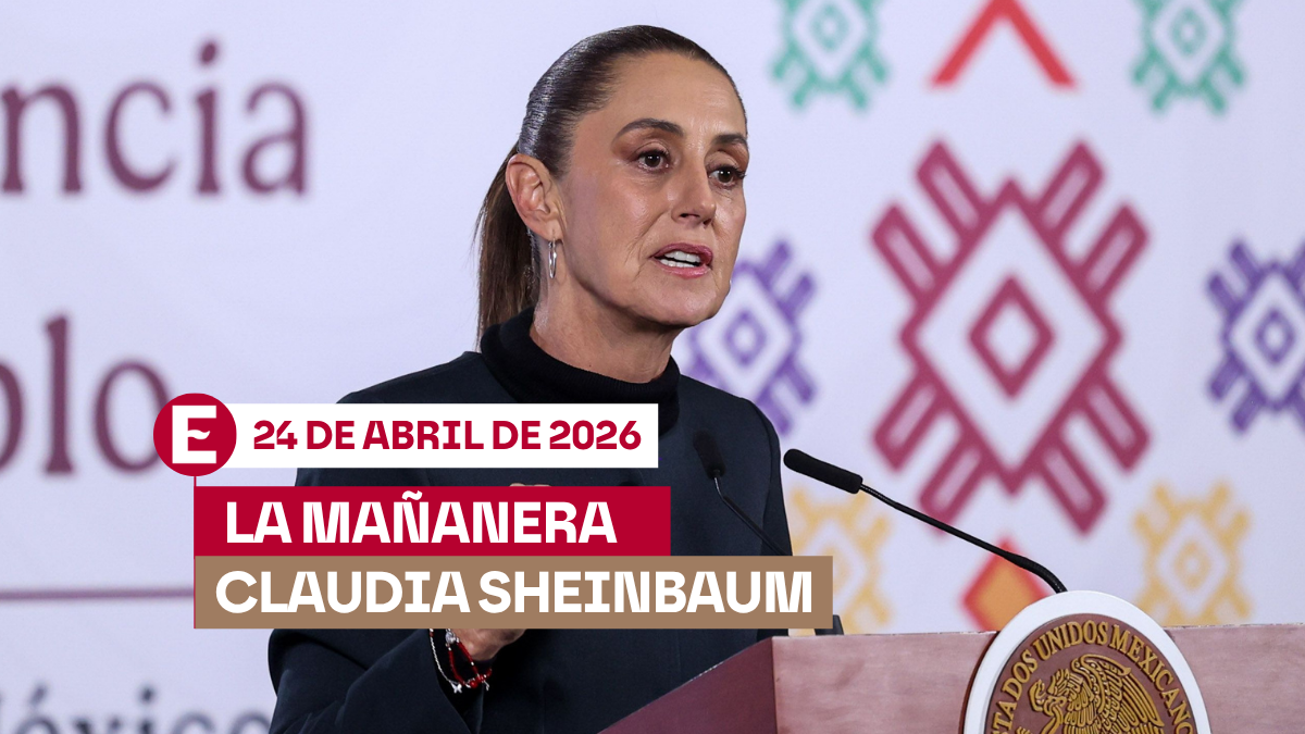 <![CDATA[La 'Mañanera' de Sheinbaum EN VIVO: Temas de la conferencia hoy 24 de abril de 2026]]>