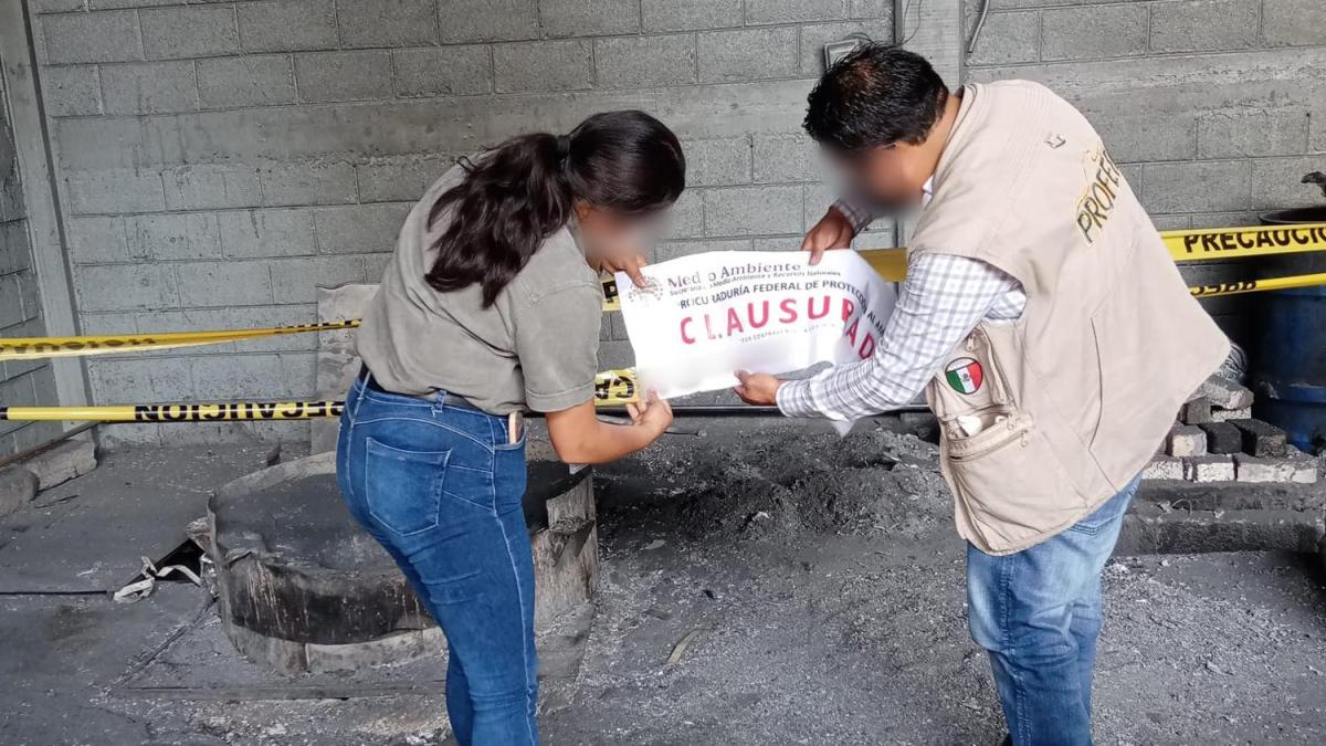 <![CDATA[Clausuran fundidora que operaba sin licencia en Acolman]]>