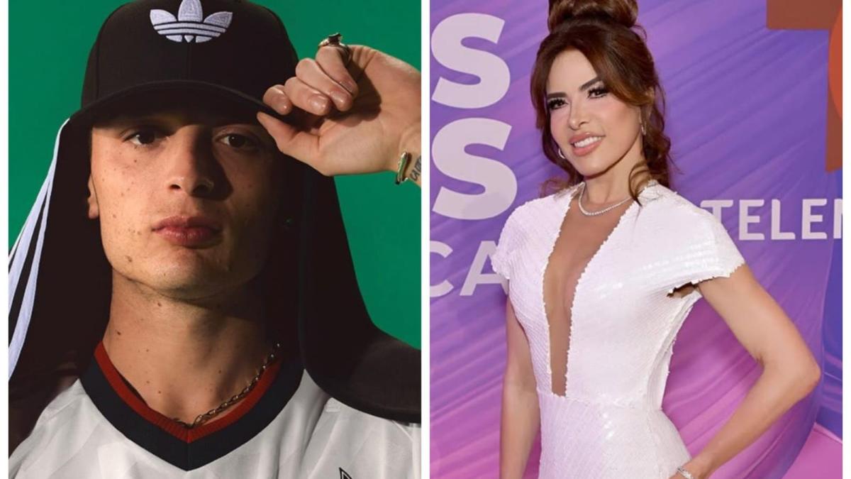 <![CDATA[Gloria Trevi aparece en el concierto de Peso Pluma y hasta se puso a bailar con él]]>