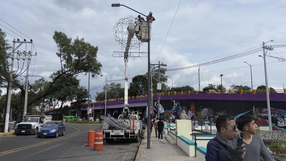 <![CDATA[Insisten en “ajolotizar” Estadio Ciudad de México con figuras lumínicas]]>