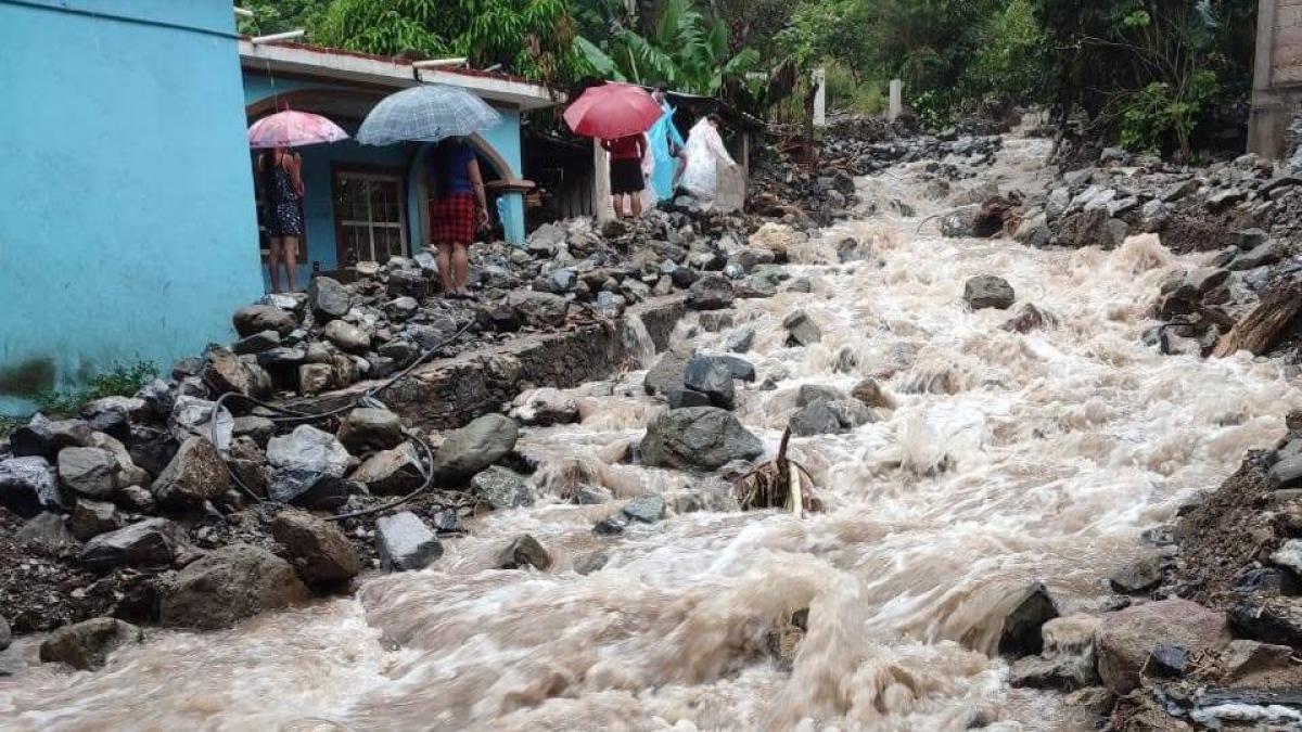 韦拉克鲁斯居民反对安置受10月暴雨影响的家庭