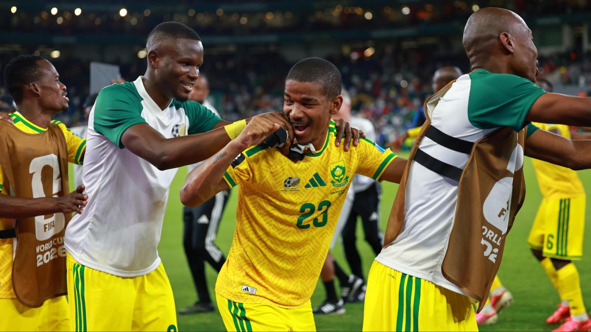 El video viral de Jayden Adams mientras Sudáfrica celebraba en el Mundial 2026