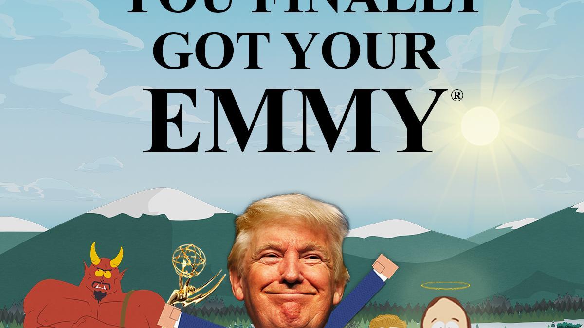 <![CDATA[South Park se burla de Donald Trump tras darle su 'primer Emmy' con la serie]]>