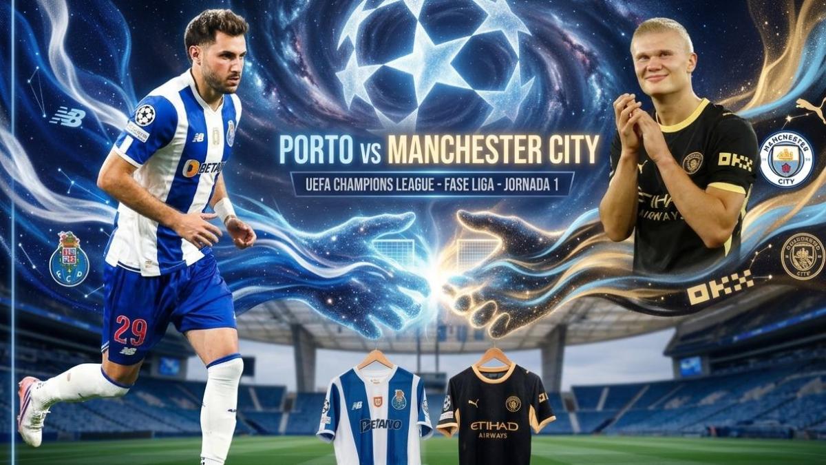 <![CDATA[Porto Vs Manchester City EN VIVO: Jornada 1 - Champions League]]>