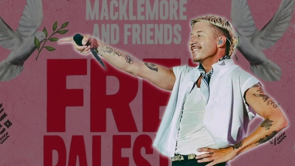 Macklemore anuncia gira "Palestina libre" tras polémica con Ed Sheeran