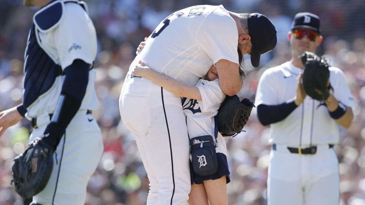 VIDEO: Justin Verlander deja el beisbol de la mano de su hija