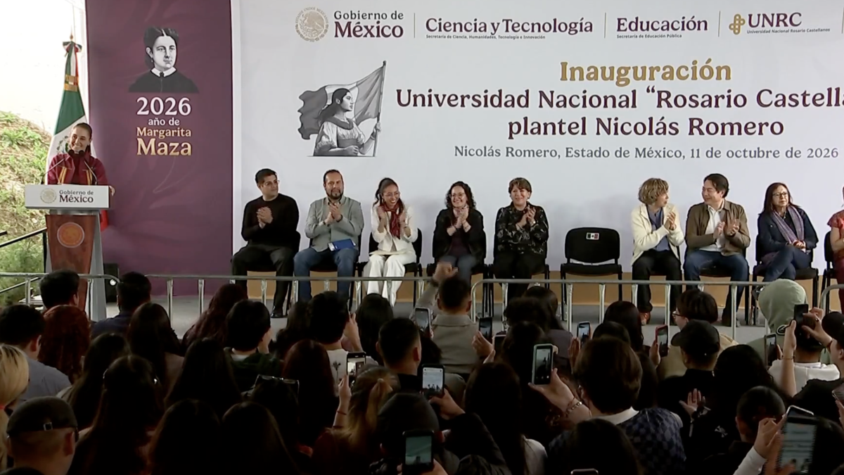 <![CDATA[La educación abre puertas, evita violencia y corrupción: Sheinbaum]]>