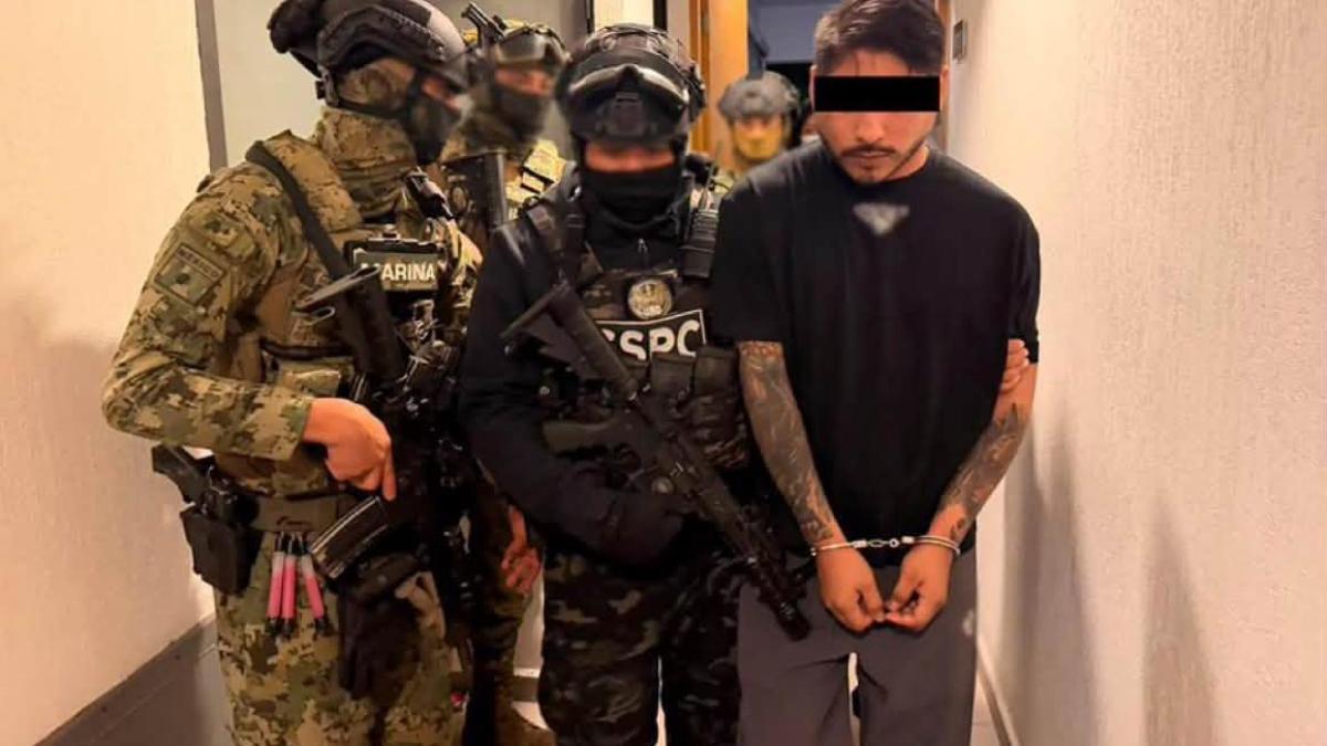 García Harfuch informa detención de “El Cromo”, presunto líder criminal ligado al CJNG