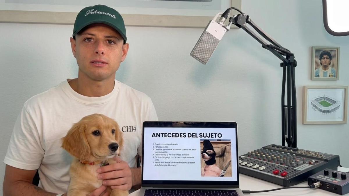 ¡Otro video viral del “Chicharito”! Gracias al implante de pelo, dice que tira mejor los penales
