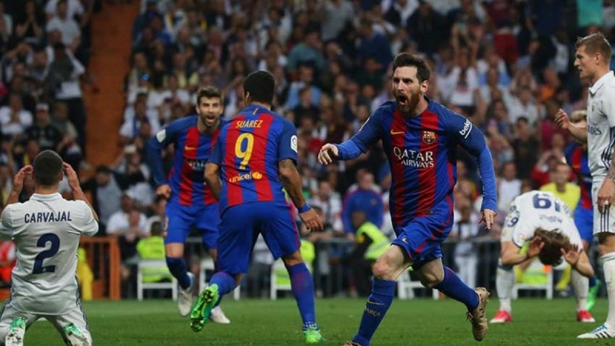 Messi calla al Bernabéu, con doblete fulmina al Real Madrid