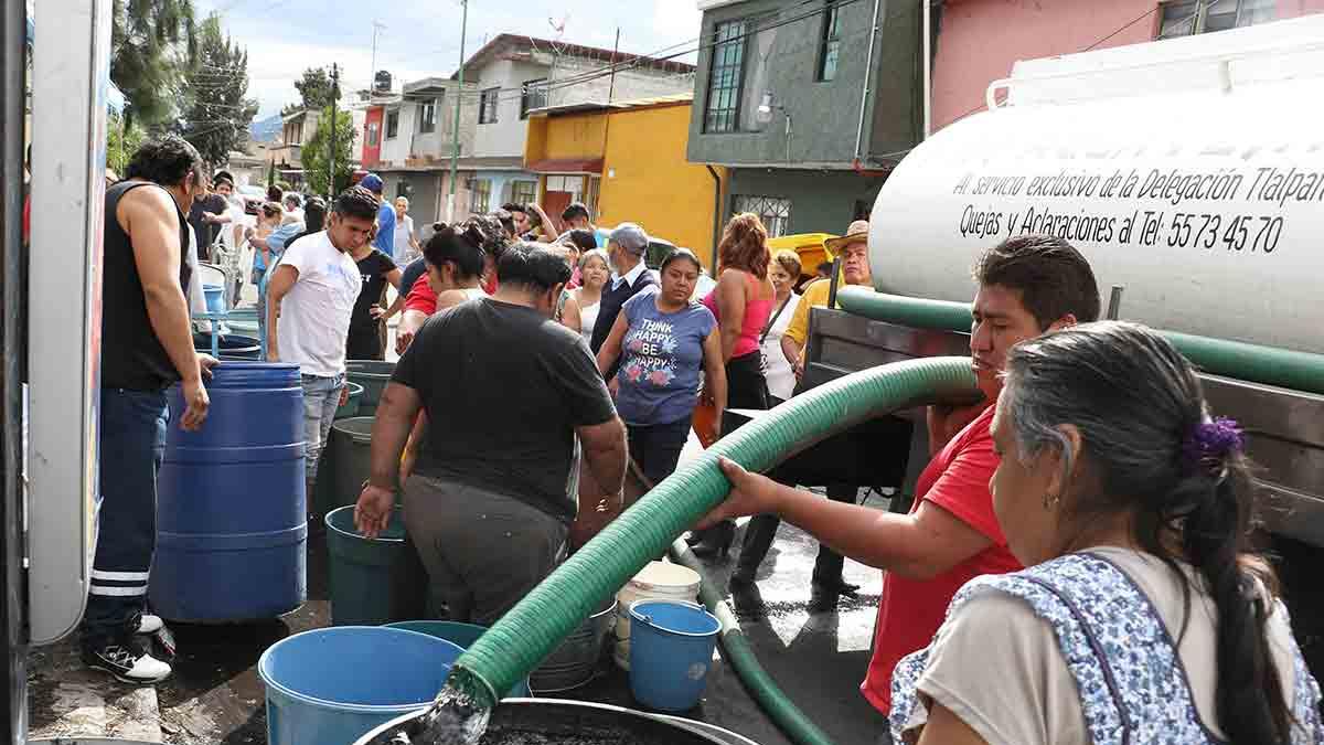 Afectarán a 500 mil personas obras de Acueducto Tulyehualco