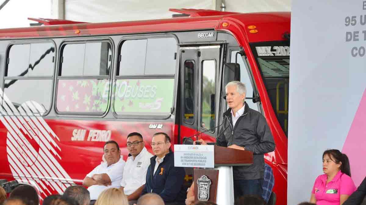 Anuncia Del Mazo nueva carrera para operadores de transporte en Edomex