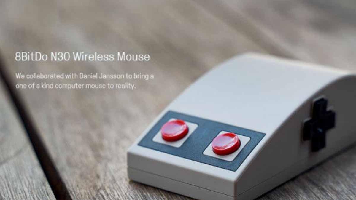 Este es el increíble mouse inspirado en el NES de 1985