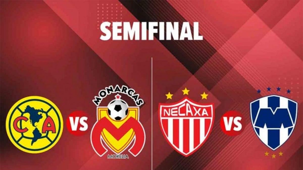 Fechas y horarios de las semifinales de la Liga MX