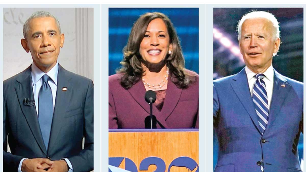 “Trump nos falló como líder”: Barack Obama y Kamala Harris