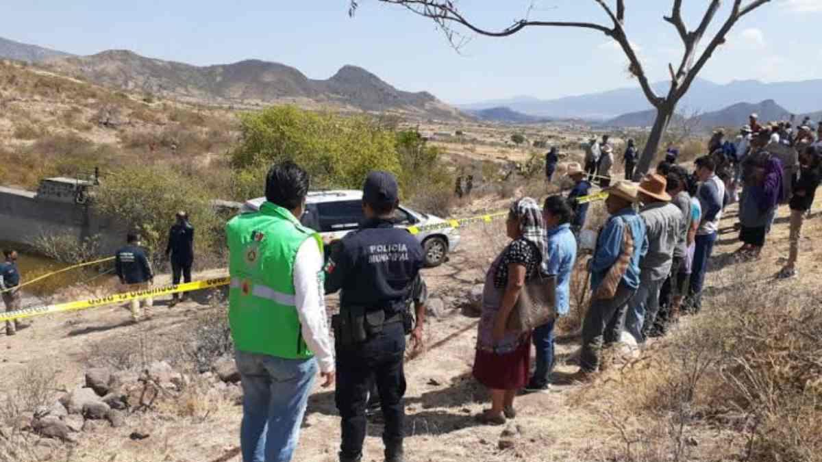 Padre y sus 3 hijos mueren ahogados en laguna de Oaxaca