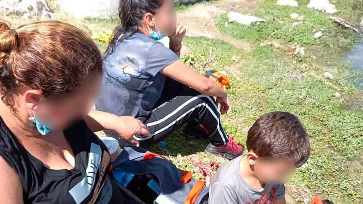Rescatan a tres nicaragüenses a punto de ahogarse en el Río Bravo