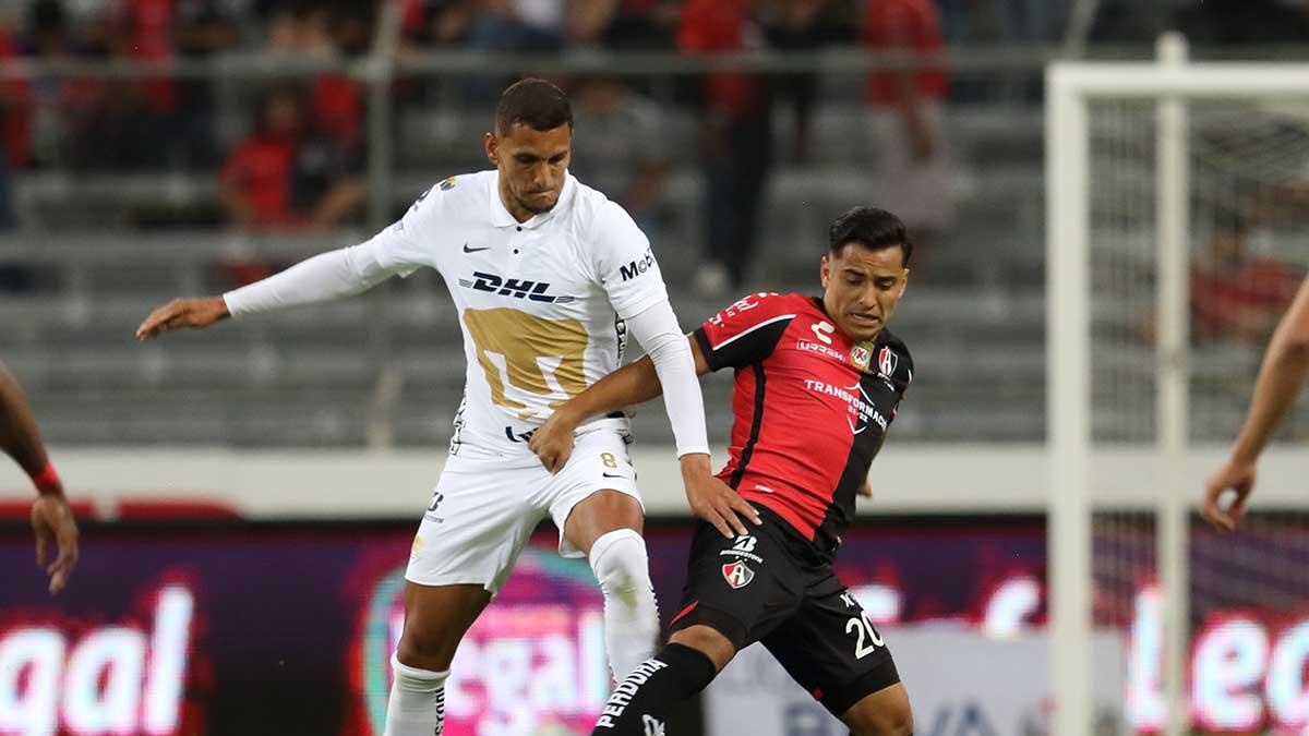 Atlas y Pumas reparten puntos en el cierre de la jornada