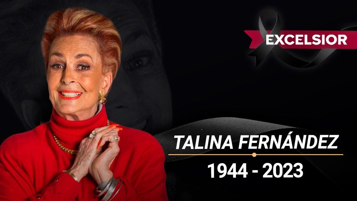 Muere Talina Fernández, La Dama del Buen Decir, a los 78 años