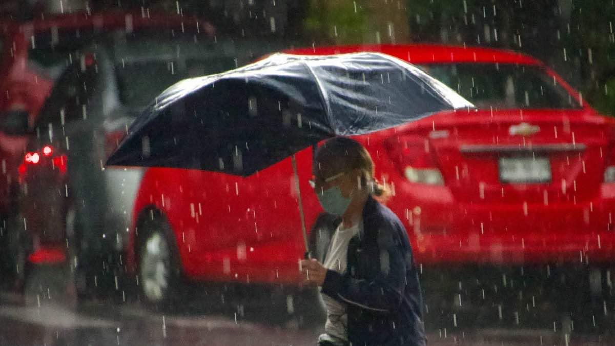 Se activa alerta amarilla por pronóstico de lluvias fuertes en CDMX