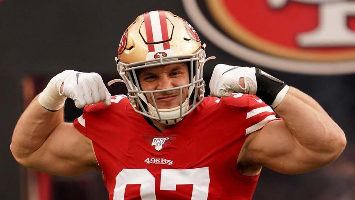 <![CDATA[Bosa rompe el silencio: confía en volver con 49ers tras tercera lesión grave en la NFL]]>