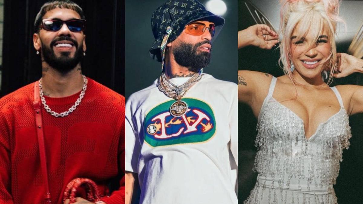 Anuel lanza otra tiraera a Arcángel; mencionó a Karol G, su exnovia