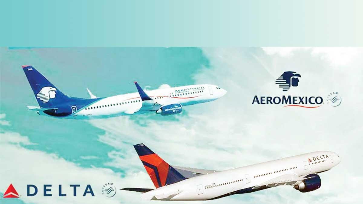 Fin de alianza Delta-Aeroméxico afectará la conectividad aérea