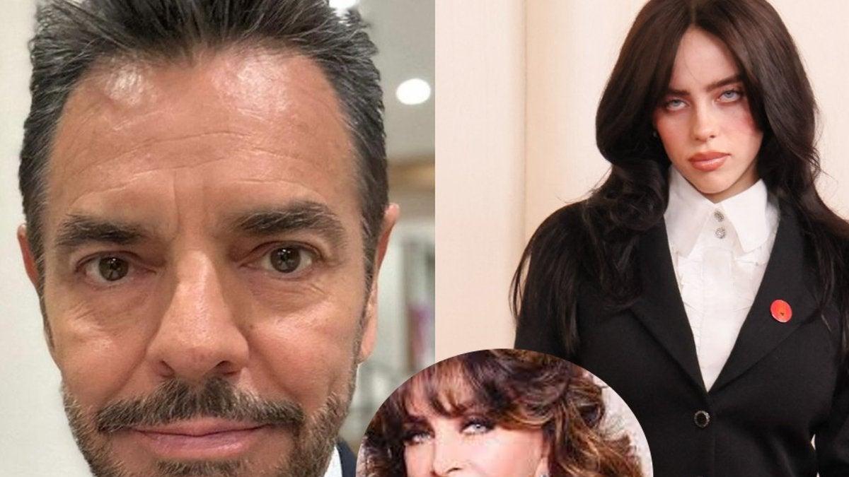 Eugenio Derbez compara a Billie Eilish con Verónica Castro por su look ...