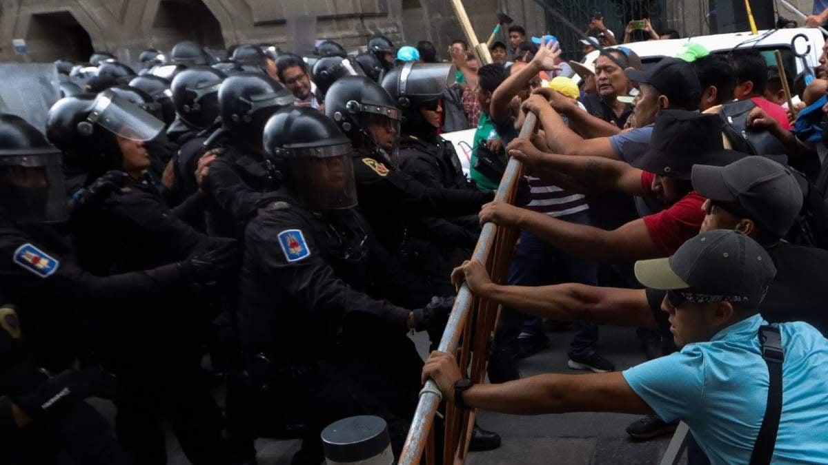 Radicalismo en las calles: acciones de la CNTE están sujetas