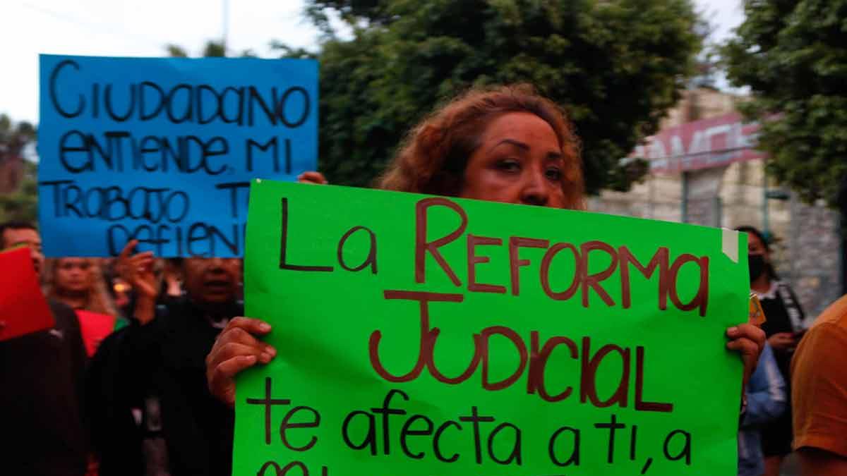 Continúa el paro de labores en juzgados por aprobación de la reforma al ...