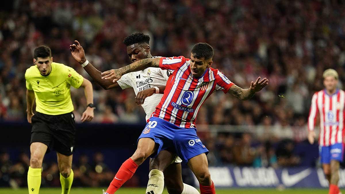 Atlético le arrebata un punto al Real Madrid en el Derbi