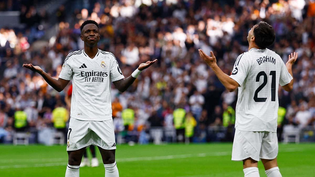 El Real Madrid resurge con goleada; ‘hat-trick’ de Vinícius