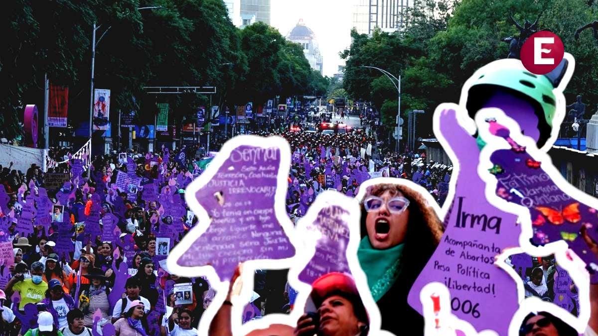 Marcha 25N en CDMX: Ruta de la protesta hoy contra la violencia hacia ...
