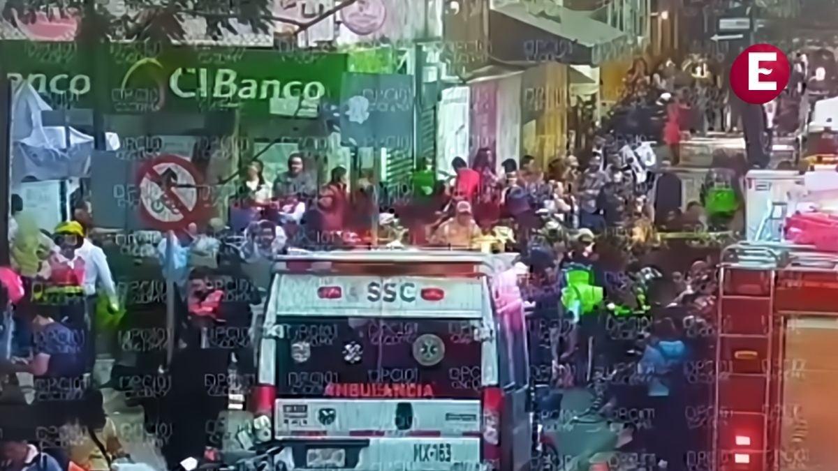 Se registra incendio en edificio de la colonia Juárez; reportan varios ...