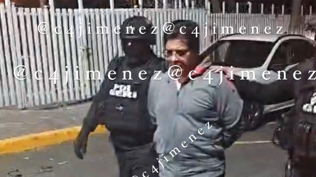 Detienen a alto ex funcionario de FGJ CDMX; lo señalan de robo