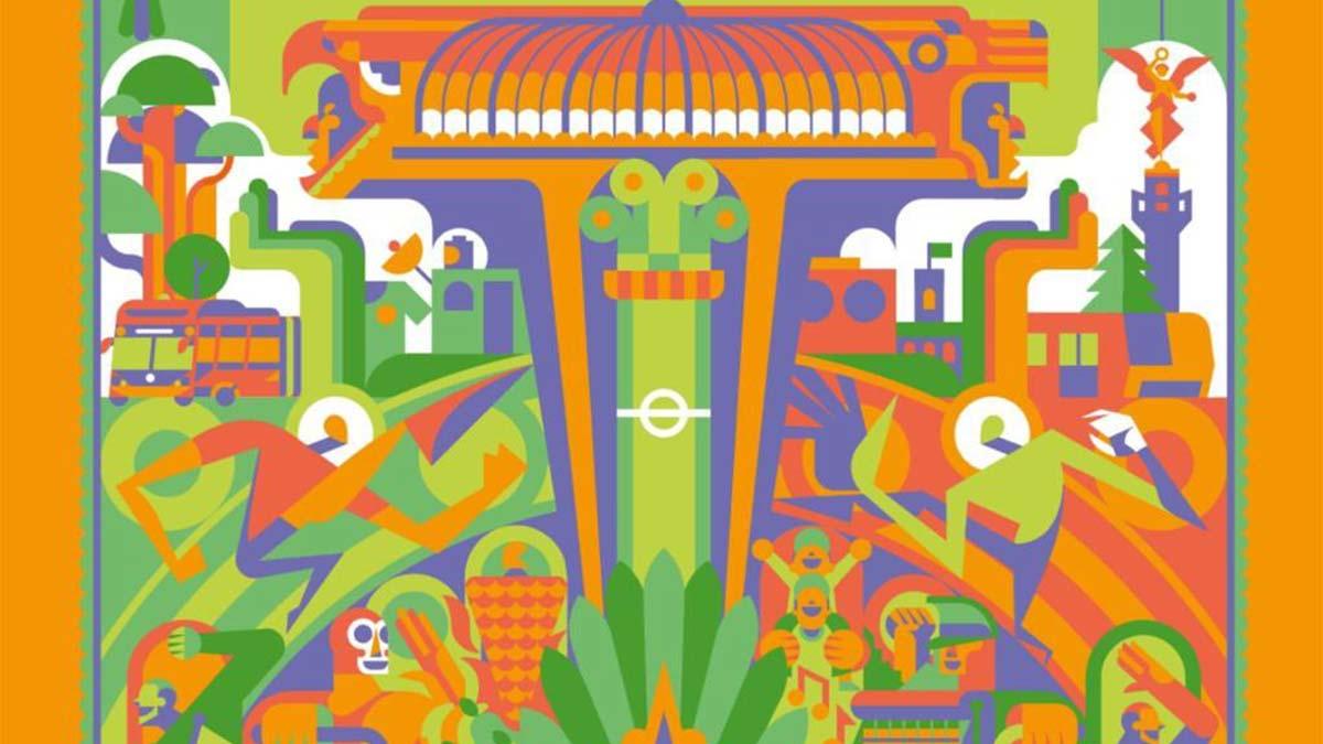 Así es el póster de la CDMX para el Mundial 2026