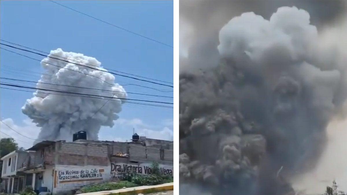 Sube a 2 los muertos por cadena de explosiones en Tultepec, Edomex