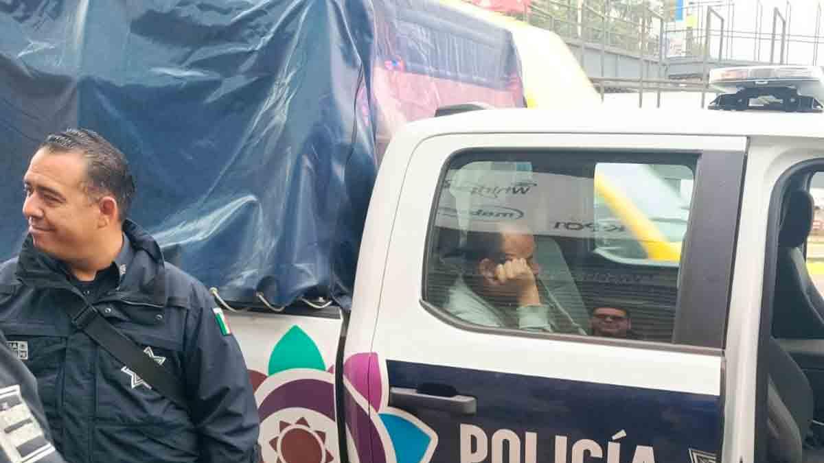 Detienen en Ecatepec a hombre por abuso sexual en el Mexibús Línea 4