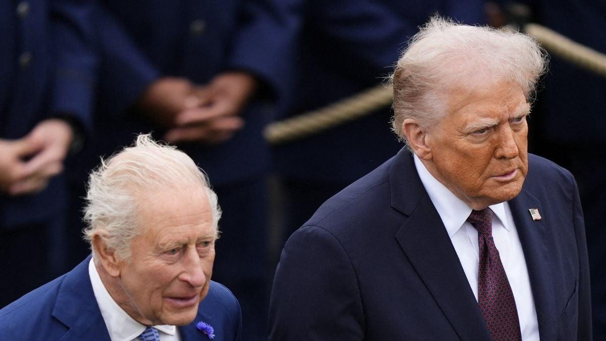 Detalles clave del encuentro entre el Rey Carlos III y Donald Trump en ...