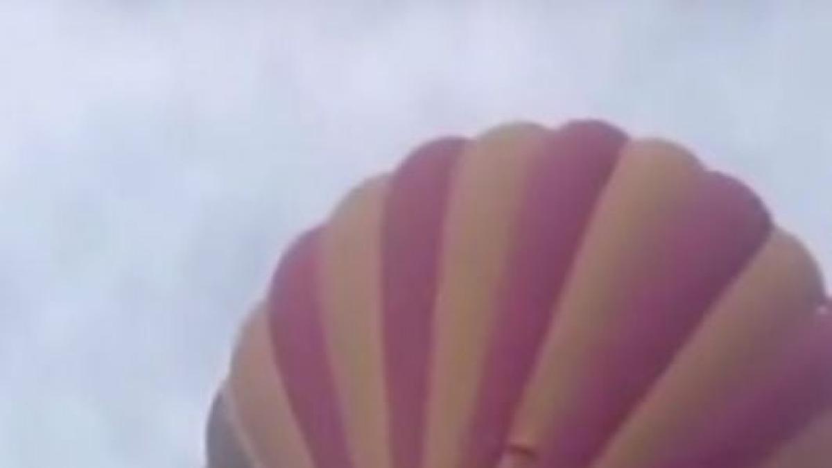 <![CDATA[Emergencia en Teotihuacán: 'Bajan' globo aerostático]]>