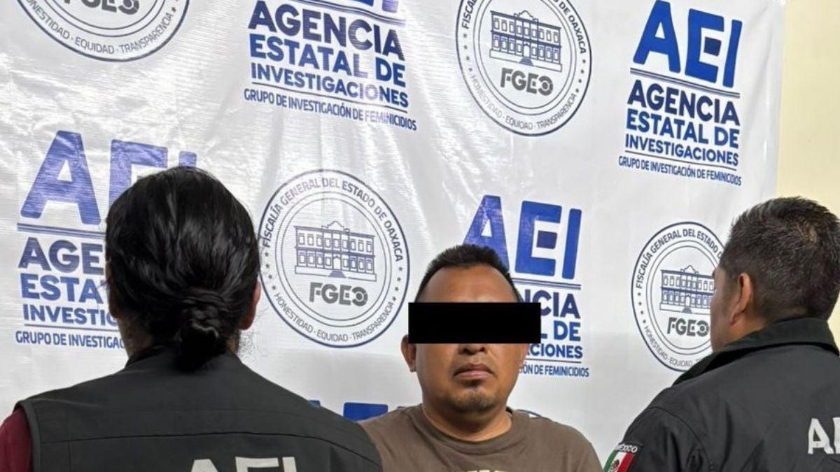 Detienen a hombre por matar a su pareja frente a su hijo en Oaxaca