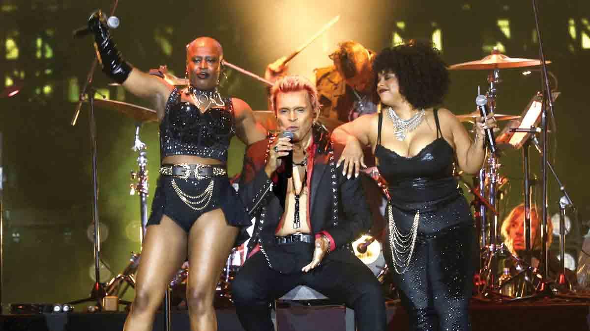 Dancing with Billy Idol en la CDMX; siempre rebelde