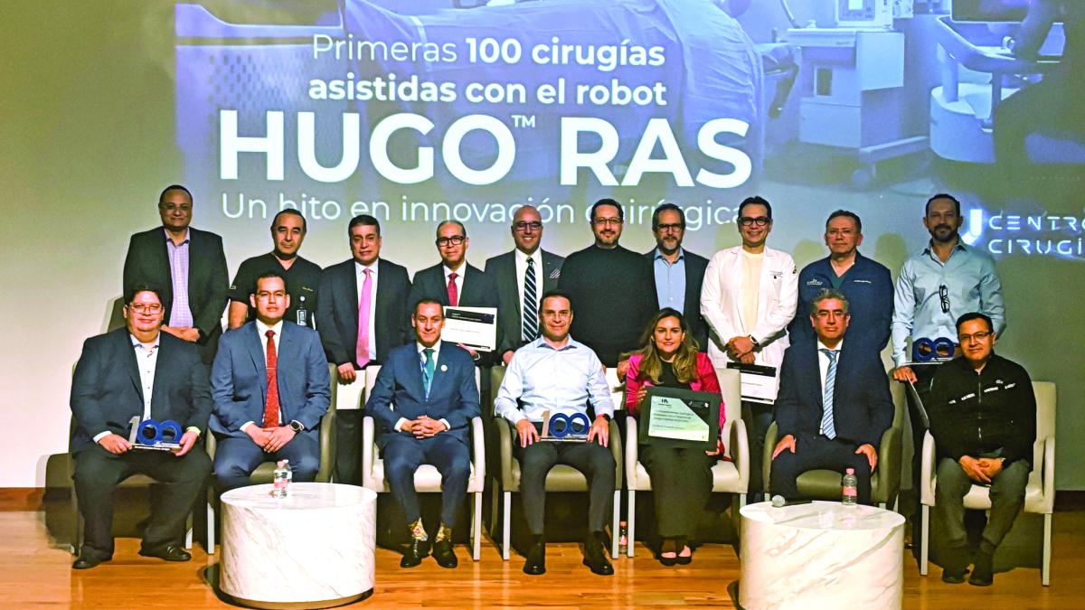 Cirugías asistidas con el sistema robótico Hugo Ras; Hospital Ángeles ...