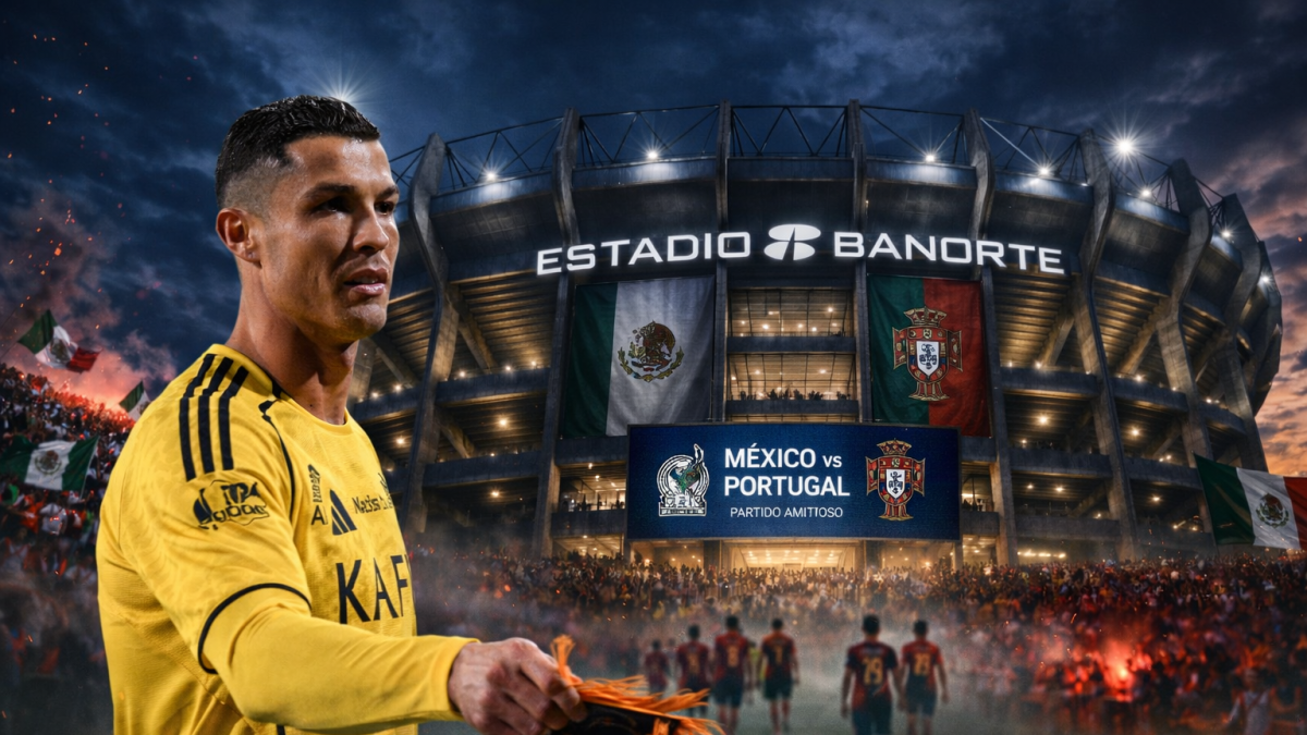 <![CDATA[Cristiano Ronaldo lanza mensaje rumbo al México vs Portugal en el Estadio Banorte]]>