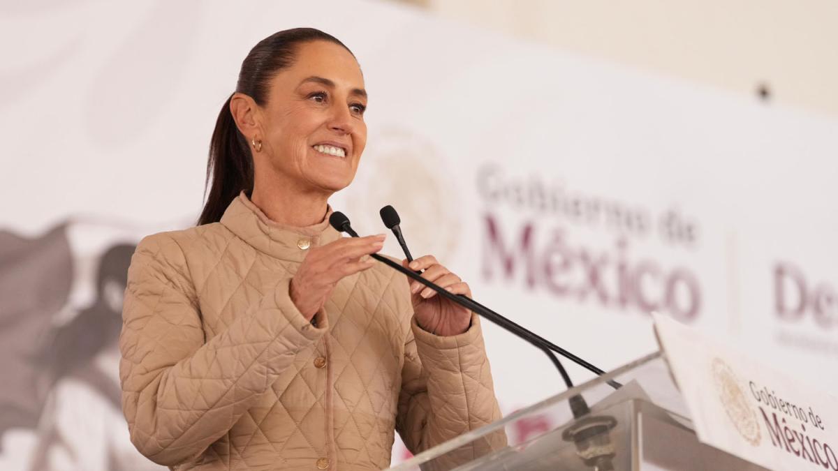 <![CDATA[Sheinbaum: “Las mujeres no somos de nadie; nos vemos más bonitas cuando participamos”]]>