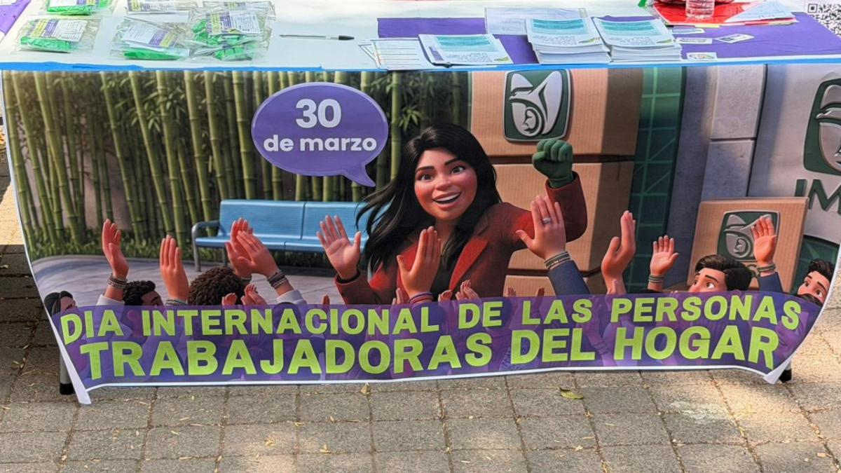 <![CDATA[Trabajadoras del hogar exigen seguridad social y salarios dignos en CDMX]]>